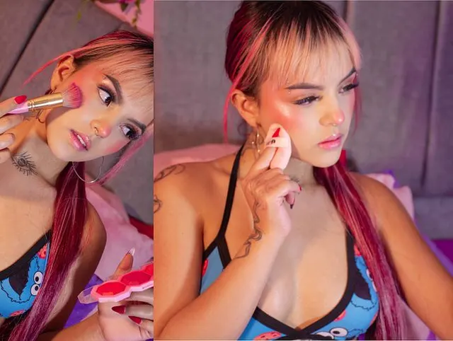 make-up routine and retowue on my face