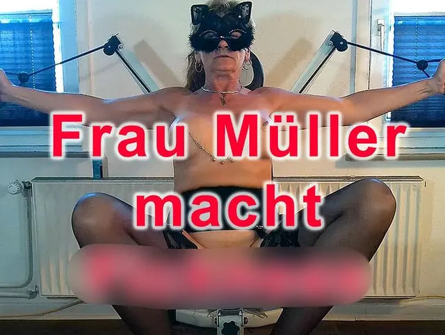 Frau Müller macht Fickness