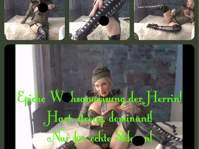 Epiche Wichsanweisung der Herrin! Hart, streng, dominant! Nur für echte Sklaven!