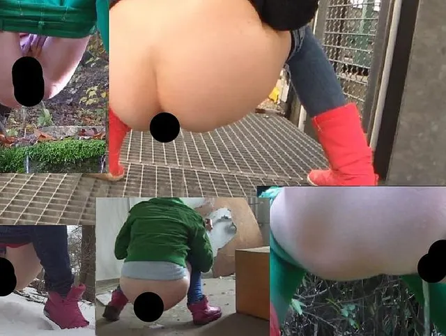 Piss-Sammlung Outdoor-Pissspaß :]