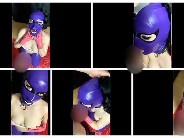 Latex Fickmaul für den Stefvater