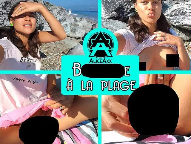 Branlette à la plage