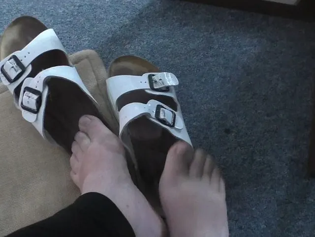 Abgelatschte geile Birkenstocks