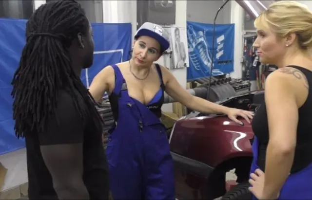 FUCKING THE MECHANICS IN THE GARAGE