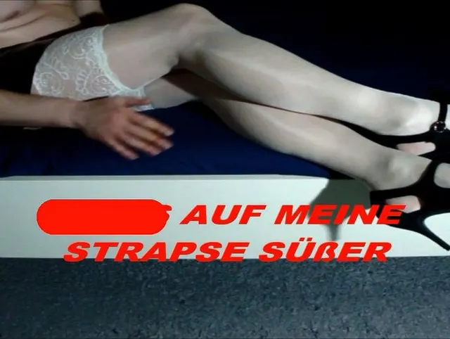 Wichs auf Meine Strapse mein Süßer