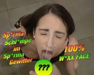 SPERMA SCHLAMPE IM SPERMA GEWITTER ! UNCUT !!!