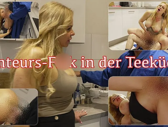 Monteurs-Fick in der Teeküche