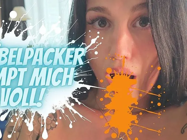 Möbelpacker pumpt mich komplett voll!