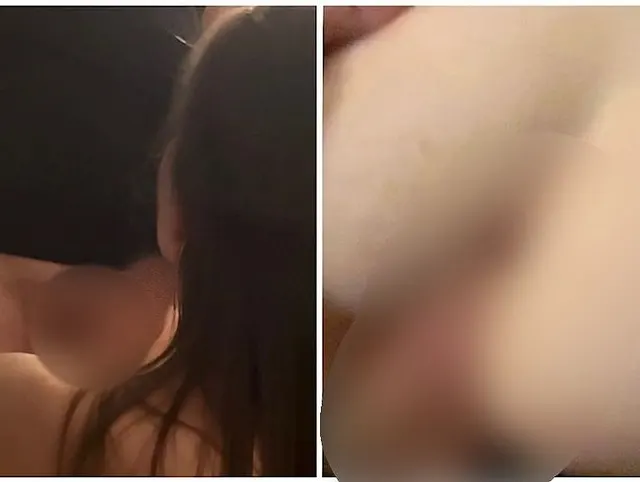 TINDER-DATE-FICK! Blasen und Doggy mit (gerissenen?) Kondom