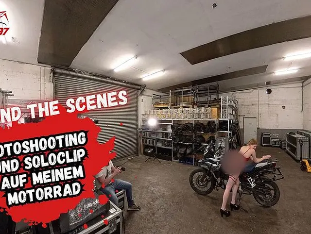 Hinter den Kulissen beim Shooting und Porno Dreh!