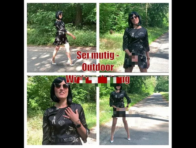Sei mutig - Outdoor Wichsanleitung