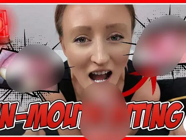 In-Mouth Cock Biting - So sieht's in meinem Mund aus, wenn dein Schwanz da reinkommt