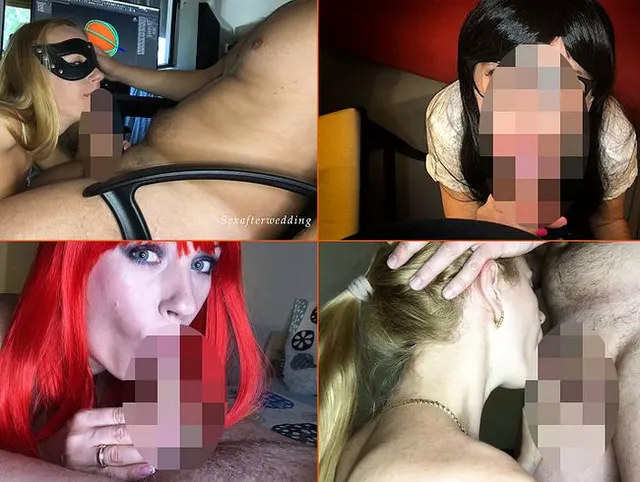 Oralcreampie, Gesichtsbesamung Compilation Teil 2