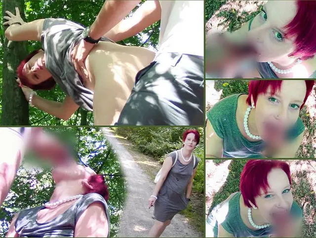 Yeah, Sommerferien - Lutschen, ficken und schlucken im Wald.
