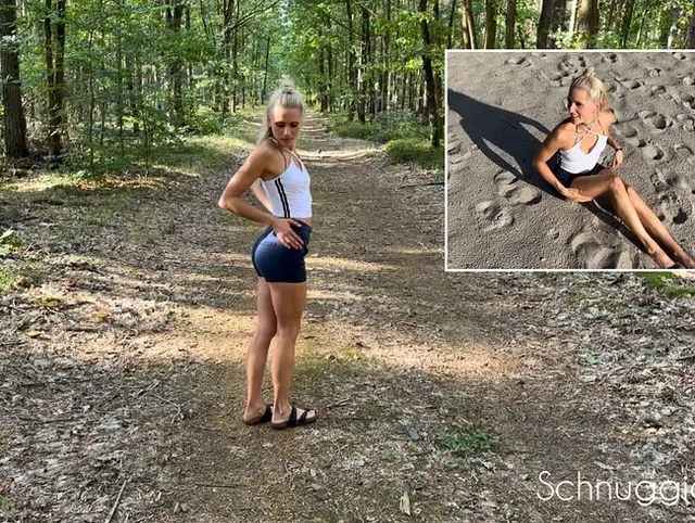 Outdoor Sex Überraschung! Mitten auf dem Feldweg!