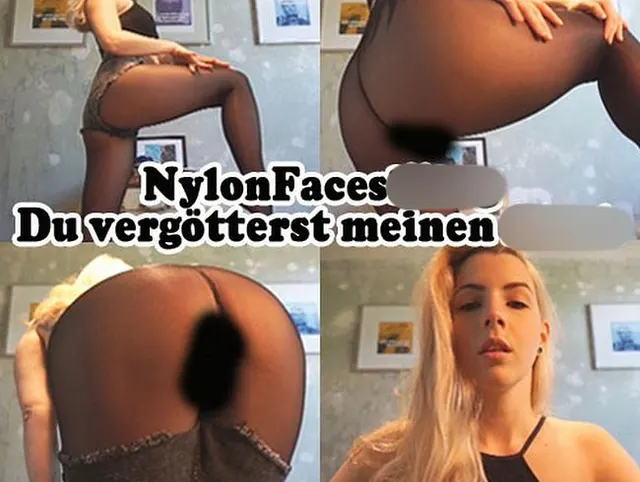 NYLONFACESITTING – Du vergötterst meinen Arsch