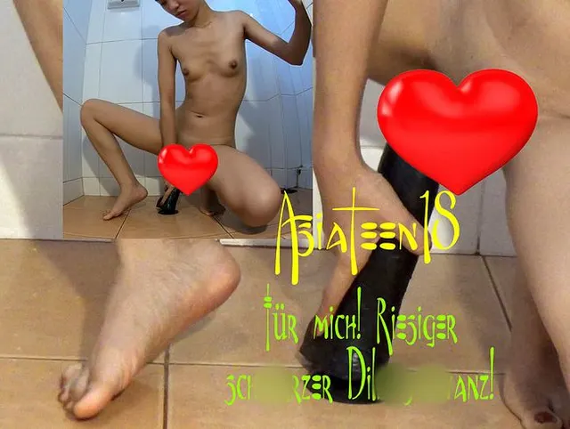 Für mich! Riesiger schwarzer Dildoschwanz!