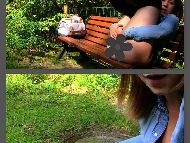 In hohem Bogen abgepisst