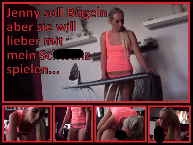 Girl 001 Jenny / Sie soll eigentlich Bügeln