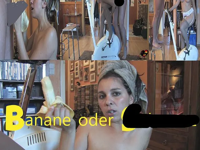 Banane oder Schwanz
