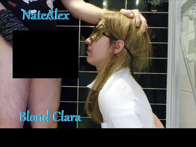 Devote Milf Clara gefesselt Deepthroat Kehlenfick und Sperma Ladung