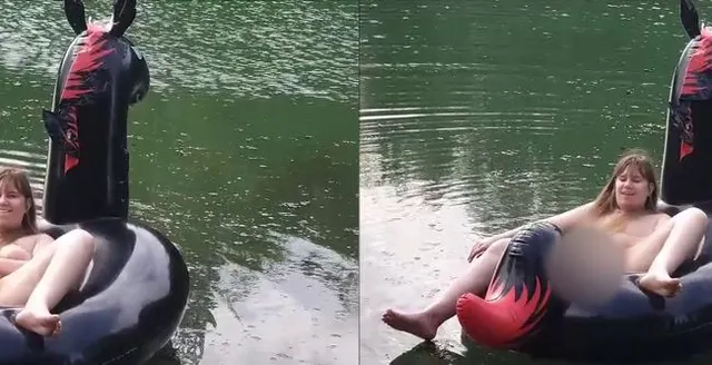 Geil auf baggersee