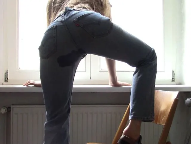 Jeans nass gemacht :)