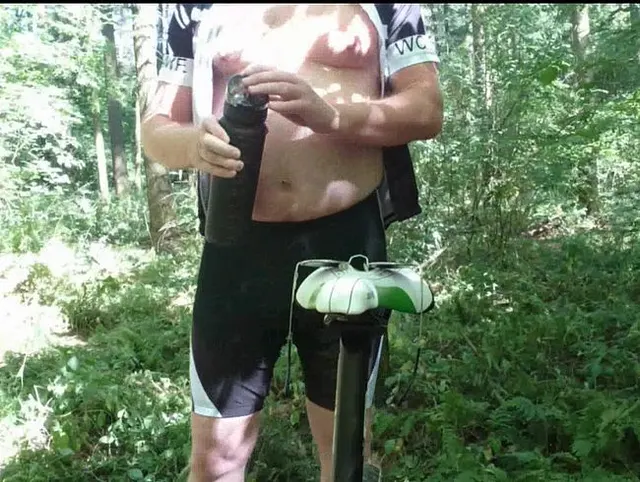 Notgeil auf der Radtour ** Wald Fun **