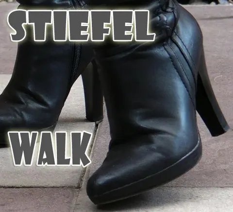 Walk in Leder Stiefel