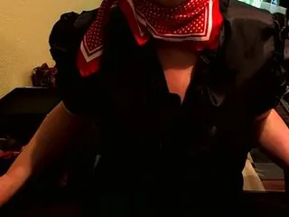 Für meine Satin Liebhaber Video schwarze Satin Bluse und süßes Tuch