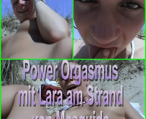 Teenie erlebt im Urlaub am Strand einen Orgasmus