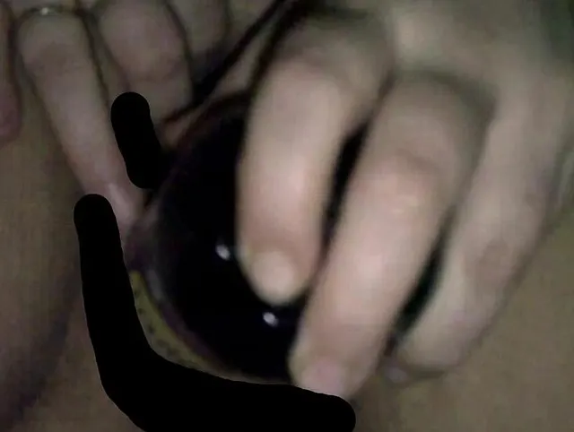 Flasche gefickt
