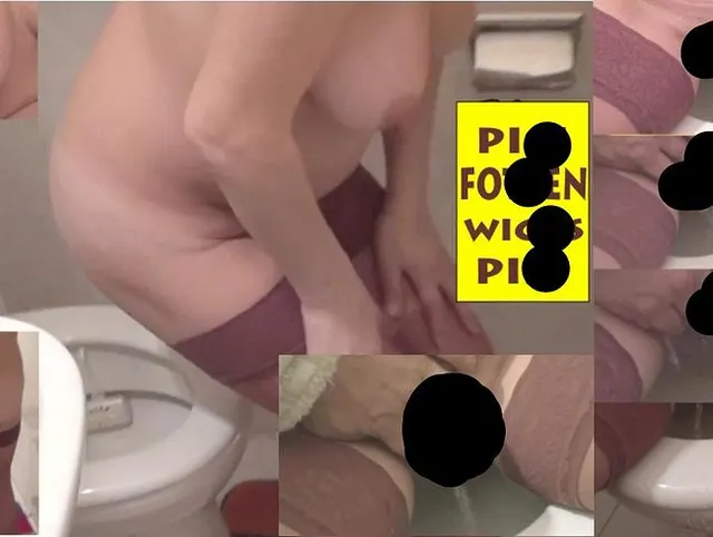 Beim Pissen meine Fotze gewichst
