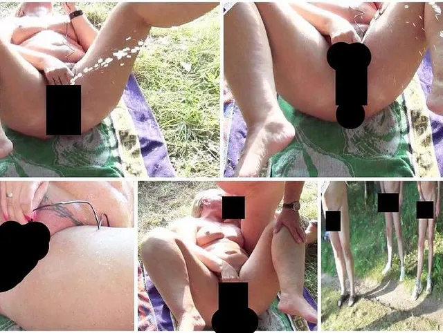 Vor Spannern, Public, die Fotze bearbeitet und 2 mal Extrem abgespritzt!