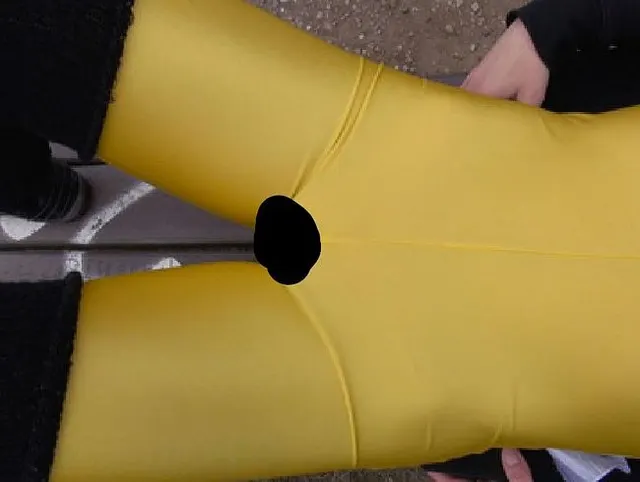 Yellow Cameltoe