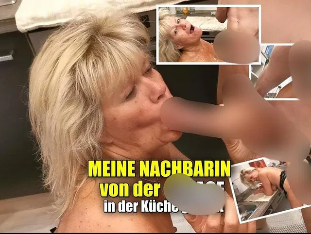Nachbarin von der 1.Etage in der Küche gefickt