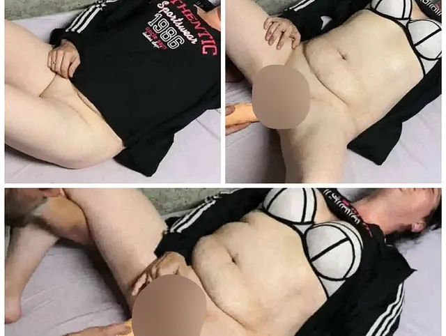 Er besorgt es mir mit einen 33 cm grossen vibrator