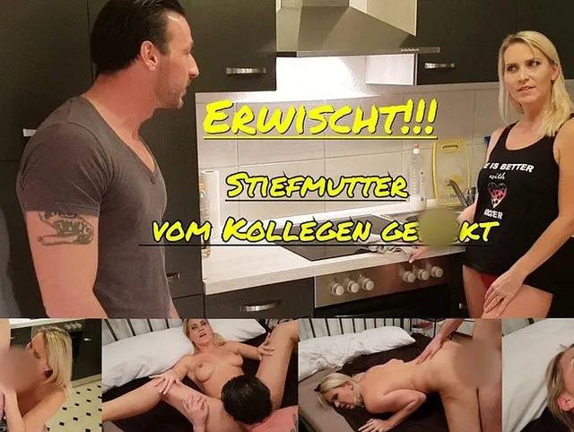 Erwischt! Stiefmutter vom Kollegen Gefickt