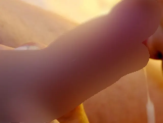 Leckerer Blowjob nach einem harten Arbeitstag 4K