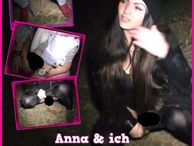 Anna & Ich haben Druck auf der Blase !