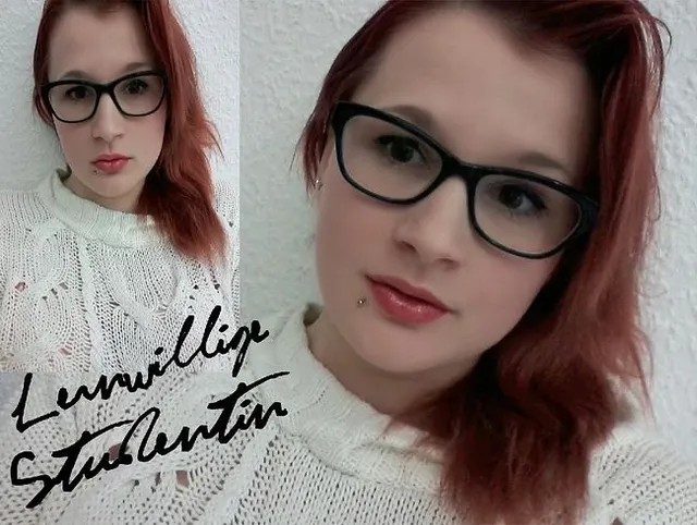 Lernwillige Studentin