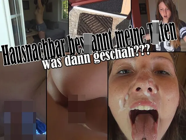 Hausnachbar bespannt meine Titten! Was dann geschah???