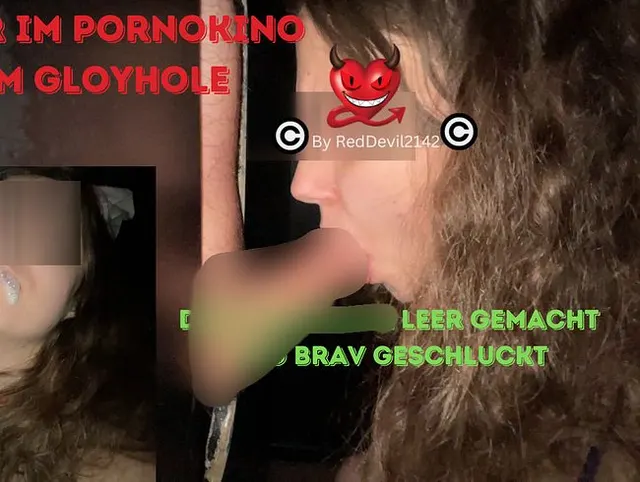 User Im Pornokino am Gloyhole  Cumshot