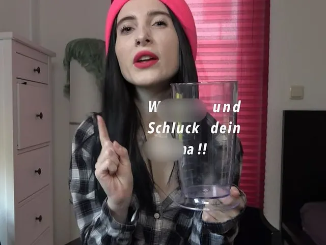 Trink dein Sperma