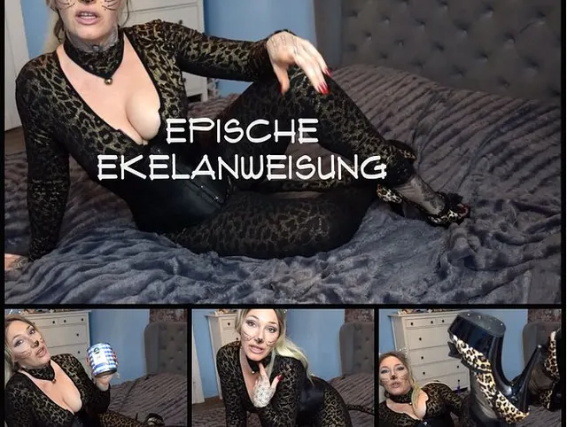 Epische Ekelanweisung! Fütterung der Raubkatze!