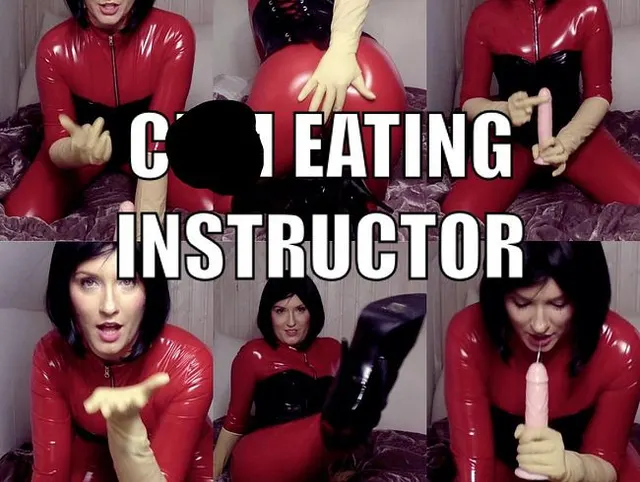 CUM EATING INSTRUCTOR
