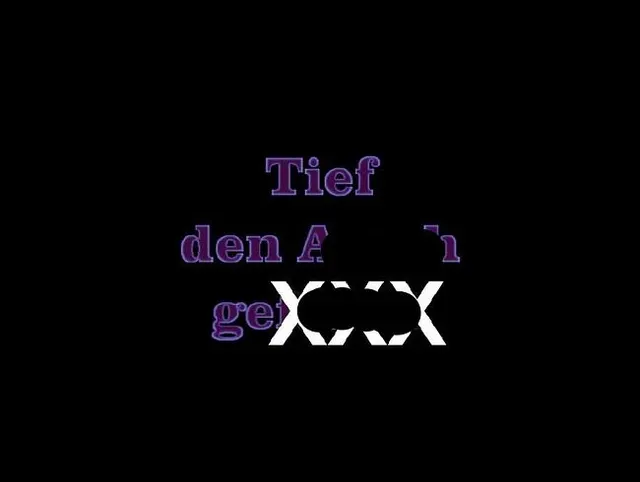 tief den ARSCH gefistet