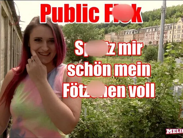 Hinter dem Gartenhäuschen xxx Creampie