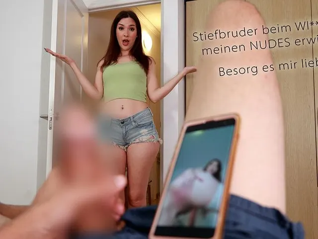 OMG! STIEFBRUDER beim WIXXEN zu meinen NUDES erwischt! Besorg es mir lieber!