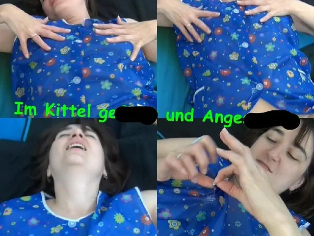 Im Kittel gefickt und Angespritzt